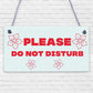 Please Do Not Disturb Therapist Hotel Privacy Hanging Plaque Home Door Gift Sign