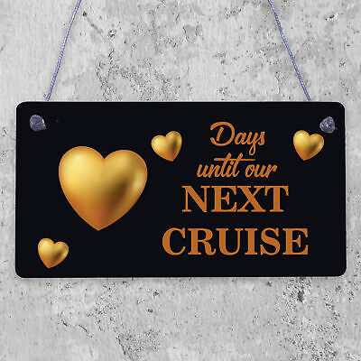 CHALKBOARD Holiday Countdown Sign Days Until Our Next Cruise Holiday Gift Sign