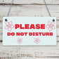 Please Do Not Disturb Therapist Hotel Privacy Hanging Plaque Home Door Gift Sign