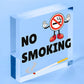 No Smoking Area Hanging Sign Hotel Garden Pub Bar Door Wall Warning Plaque