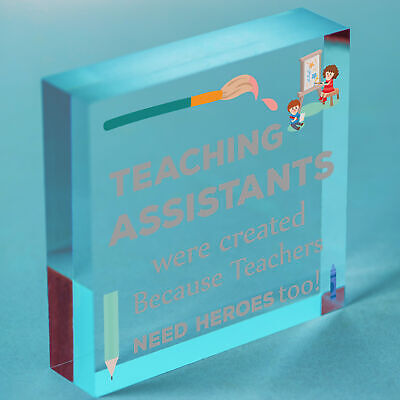 Teaching Assistant Gift Thank You Gift From Teacher Leaving Nursery School Gift