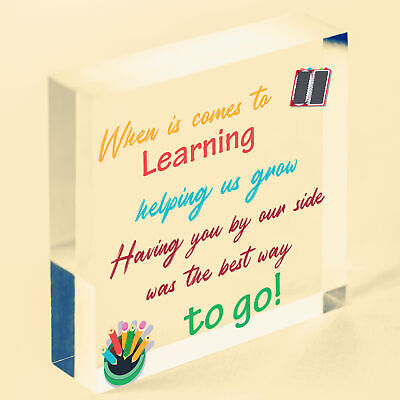 Teaching Thank You Present Leaving School End Of Term Gift Ideas Tutor Mentor