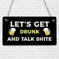 Rude Bar Sign For Home Bar Man Cave Pub Funny Alcohol Gift For Men