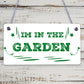 Novelty Garden Hanging Signs And Plaques Backyard Allotment Shed Sign Gifts