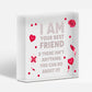 Best FRIEND Christmas Gift For Girls Heart Funny Friendship Gift Birthday Plaque