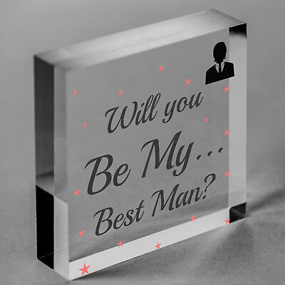 Will You Be My Maid of Honour Bridesmaid Flower Girl Best Man Wedding Request