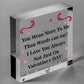 Engraved Valentines Day Gifts For Him Her Novelty Heart Plaque Gift For Partner