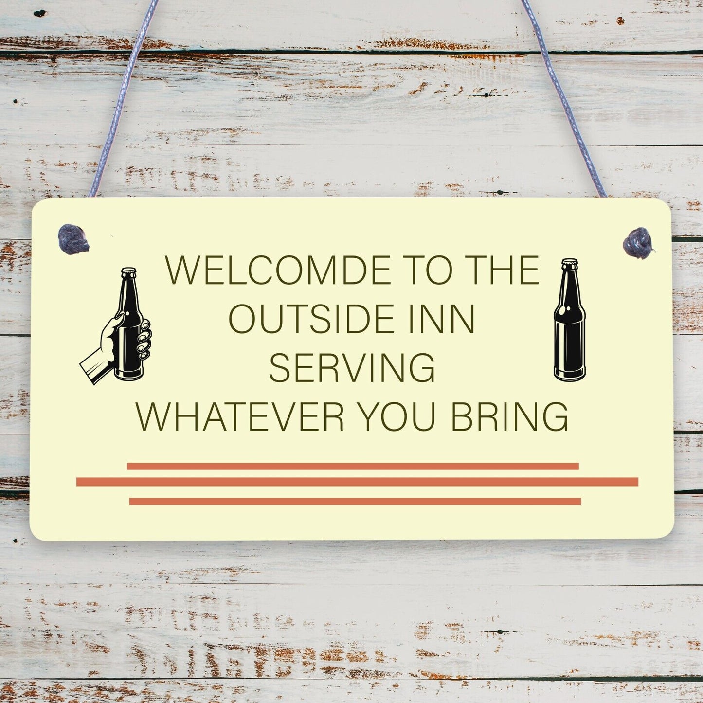 Outside Inn Bar Signs For Outdoor Hanging Wall Door Plaque Man Cave Alcohol Gift