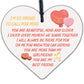 Girlfriend And Boyfriend Relationship Gifts Wooden Heart Anniversary Valentines