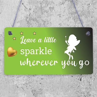 Garden Sign Shed Fairy Plaque Friendship Best Friend Motivational Birthday Gift