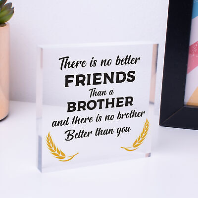 Special Brother Sister Gifts For Brother Birthday Keepsake Friendship Thank You