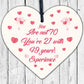 70th Birthday Gift For Women / Men 70th Birthday Card Gift For Mum Dad Nan Heart