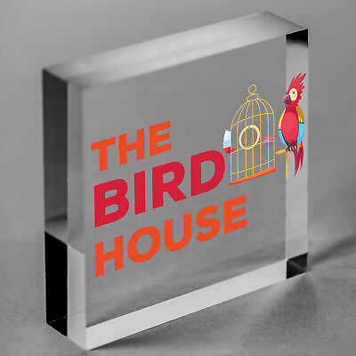 The Bird House Sign Garden Shed Summerhouse Sign Home Gift For Mum Nan