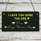 Valentines Gifts For Him Her LOVE YOU MORE Perfect Boyfriend Girlfriend Husband