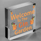 Gin Bar Welcome Sign Novelty Home Bar Decor Gifts Hanging Garden Signs Gin Gift