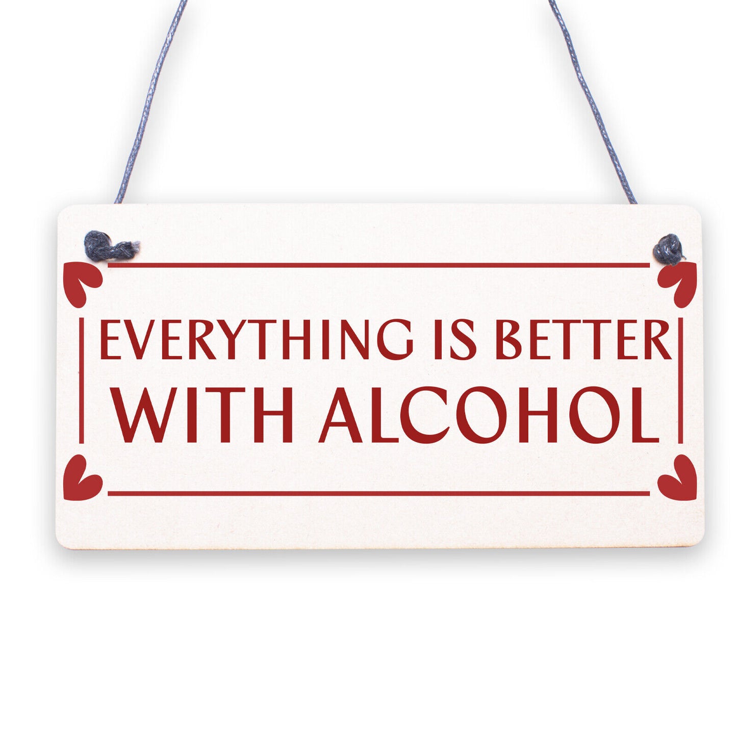 Bright Cider Life Bar Pub Man Cave Alcohol Funny Novelty Plaque Hanging Sign