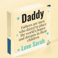 Personalised I Love You Daddy Christmas Gifts From Daughter Son Baby Boy Girl