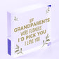 Cute Gift For Nan Grandad Grandparent Plaque Keepsake Gift From Grandchildren