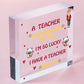 Teacher Poem Special Thank You Gift From Student Nursery School Preschool Gift