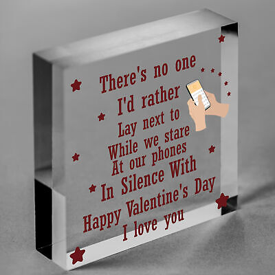 Funny Hilarious Valentines Day Gift For Boyfriend Girlfriend Husband Wife Heart