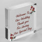 Welcome To Our Wedding Sign And Plaque Standing Table Plaque Wedding Decoration