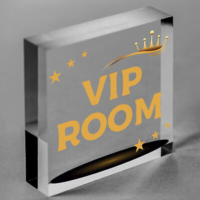 Vip Room Man Cave Home Bar Sign Pub Club Hanging Plaque Garden Shed Gift