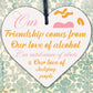 Alcohol Friendship Gift Wooden Heart Plaque Funny Best Friend Christmas Gifts