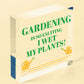 Funny Garden Plaque Novelty Summer House Garden Shed Sign Decor Gift For Her