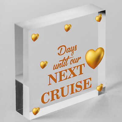 CHALKBOARD Holiday Countdown Sign Days Until Our Next Cruise Holiday Gift Sign