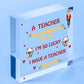 Teacher Poem Special Thank You Gift From Student Nursery School Preschool Gift