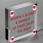 Snuggle Up Tight Enjoy The Night Cute Hanging Wedding Day Plaque Decor Gift Sign