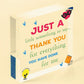 Thank You Gifts Teacher Teaching Assistant Nursery Childminder Friendship Signs