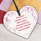 Auntie Gift Novelty Funtie Wood Heart Funny Auntie Gift From Niece Nephew Plaque