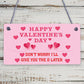 Rude Valentines Day Card For Girlfriend Wife Funny Valentines Card For Her