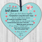 Memorial Plaques Memorial Gifts For Dad Wooden Heart Daddys Girl Keepsake Dad