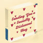 Socially Distanced Lockdown Heart Best Friend Birthday Christmas Quarantine Gift