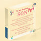 Son Gifts From Dad 18th 21st Birthday Gift Card Son Gift From Mum Gift For Him