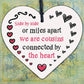 Cousin Birthday Gift Wooden Heart Chic Plaque Keepsake Family Friendship Sign