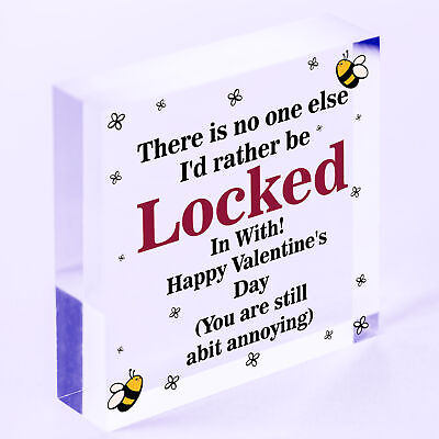 Funny Lockdown Valentines Day Gift For Boyfriend Girlfriend Husband Wife