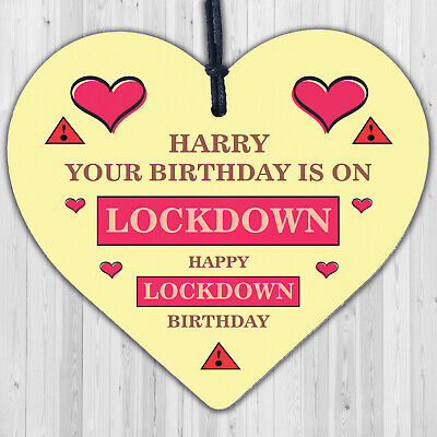 Personalised Funny Birthday Gift Lockdown Gift For Dad Mum Daughter Son Friend