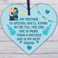 She Is My Bestfriend MUM Hanging Wooden Heart Decoration MOTHER'S DAY Gift