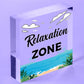 Relaxation Zone Hot Tub Man Cave Bathroom Garden Plaque Hanging Shed Sign