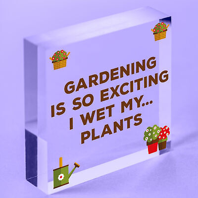 Gardening Gifts Funny Garden Sign Gift For Her Garden Shed Summer House Plaque