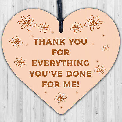 Thank You Gifts For Him Her Wood Keyring Gift For Teacher Friend Best Friend