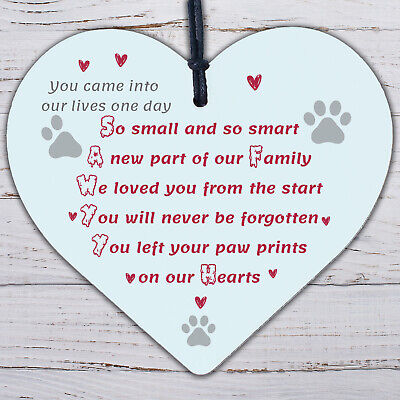 Memorial Gift For Dog Cat Lover Memorial Pet Sign Keepsake Gift For Family Heart