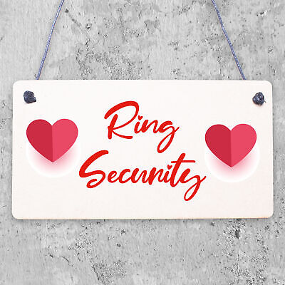 Shabby & Chic Wedding Sign Ring Security Pageboy Best Man Plaque Bride Marriage