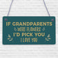 Cute Gift For Nan Grandad Grandparent Plaque Keepsake Gift From Grandchildren