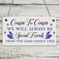 Birthday Christmas Gift For Cousin Special Family Plaques Best Friend Keepsakes