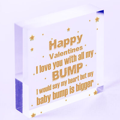 Valentines Gift Boyfriend Husband Daddy To Be Gifts From Bump Daddy To Be Card