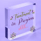 Treatment In Progress Wooden Plaque Door Sign Home Beauty Salon Best Friend Gift